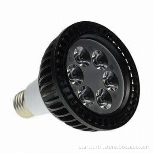 LED Light, Par38, 16W Power, 80Ra CRI, 2,700 to 5,700K CCT, 80lm/W, CB/CE/RoHS Marked